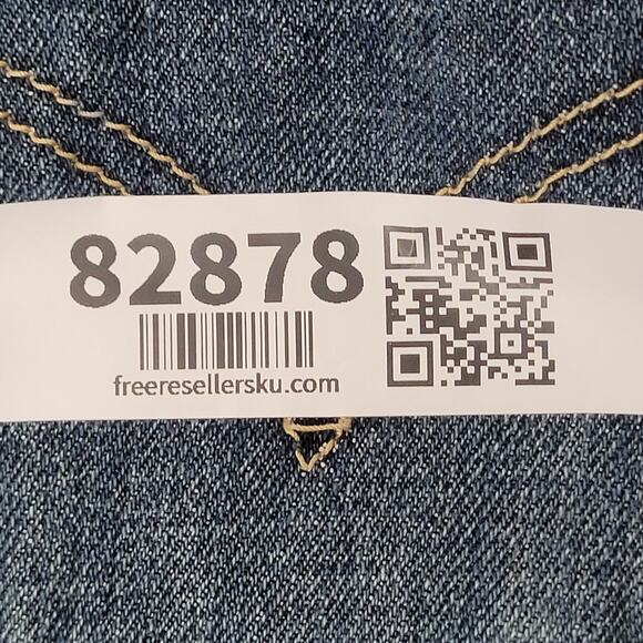 LEVIS 505 Jeans 32x31 Straight Faded Medium-Wash Whiskered - Picture 7 of 16